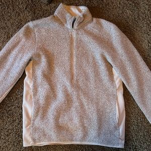 Grey Lululemon Quarterzip Sherpa